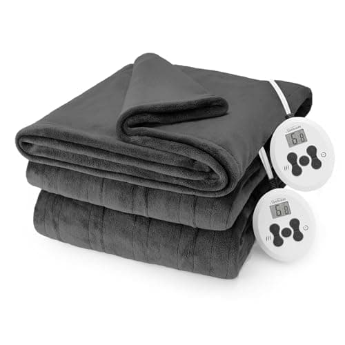 Sunbeam Royal Posh Night Fog Heated Blanket - King