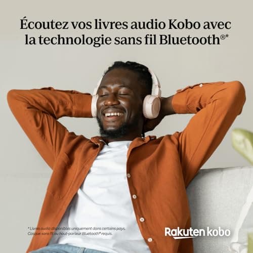 Kobo Clara BW | eReader | 6” Glare-Free Touchscreen with ComfortLight PRO | Dark Mode Option | Audiobooks | Waterproof | 16GB of Storage | Black 7