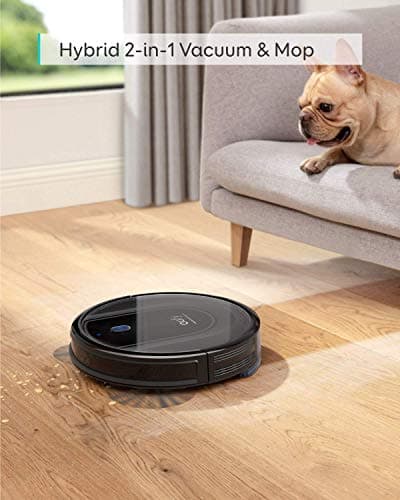eufy by Anker, RoboVac G10 Hybrid, Smart Dynamic Navigation, 2-in-1 Sweep and mop, Wi-Fi, Super-Slim, 2000Pa Strong Suction, Quiet, Self-Charging, for Hard Floors Only(Renewed) 5