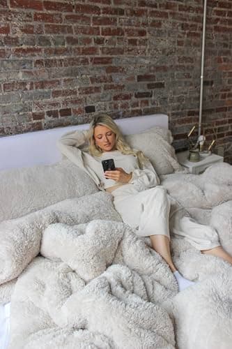 Byourbed Coma Inducer® Oversized King Comforter - The Original Plush - White Sand 6