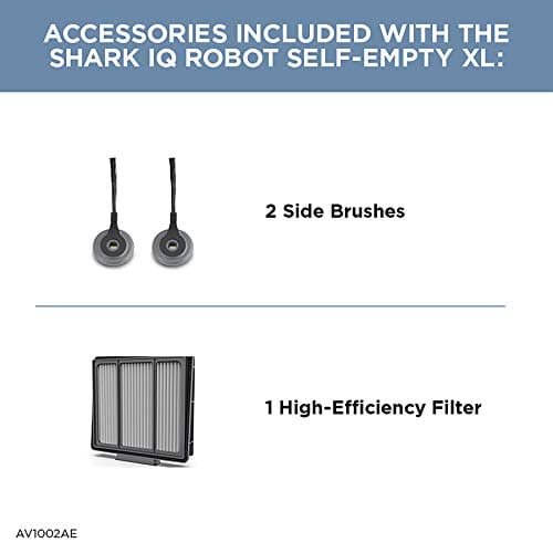 Shark IQ Robot Vacuum AV1002AE with XL Self-Empty Base, Self-Cleaning Brushroll, Advanced Navigation, Wi-Fi, Compatible with Alexa, 2nd Generation 10