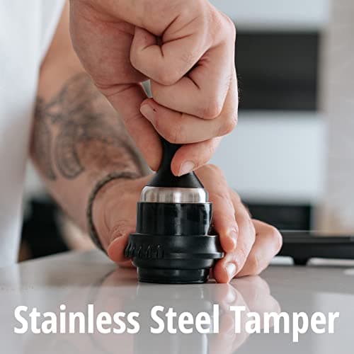 Flair Espresso Maker - Classic with Pressure Kit: Manual Lever Espresso Machine with Stainless Steel Tamper, Pressure Gauge and Carrying Case 7