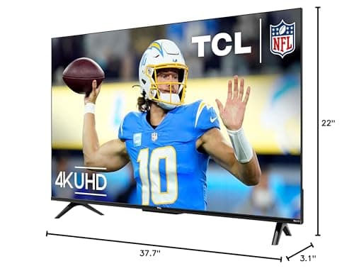 TCL 43-Inch Class S4 4K LED Smart TV with Roku TV (43S450R, 2023 Model), Dolby Vision, HDR, Dolby Atmos, Works with Alexa, Google Assistant and Apple HomeKit Compatibility, Streaming UHD Television 18