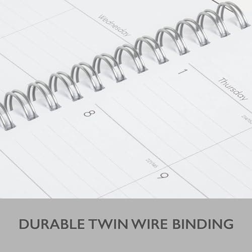 Blue Sky 2024-2025 Academic Year Weekly and Monthly Planner, July 2024 - June 2025, 8.5" x 11", Flexible Cover, Wirebound, Enterprise (150144) 6