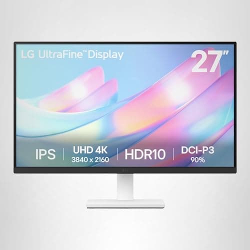 LG 27US500-W Ultrafine Monitor 27-Inch 4K UHD (3840x2160) HDR10 IPS Borderless Design Reader Mode Flicker Safe Switch App HDMI DisplayPort - White 11