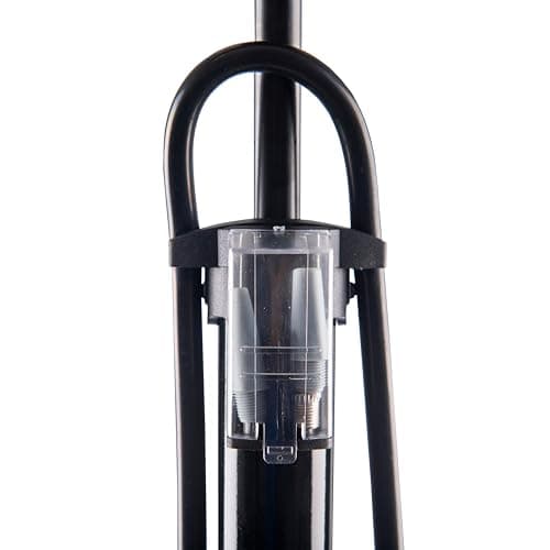 CRAFTERS Professional-Grade Floor Pump – Dual-Head Design, Accurate Pressure Gauge, High-Volume Steel Build, Presta & Schrader Valve Support 5