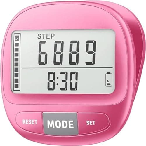 Pedometer Walking Simple 3D Step Counter with Clip and Lanyard, Activities Fitness Tracker Without Smartphone, Accurate Step Tracker for Women, Men, Seniors