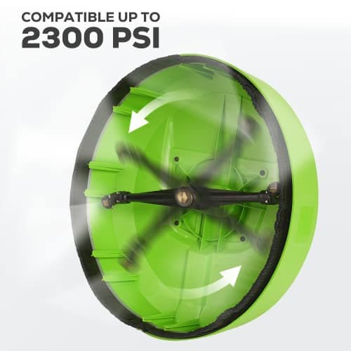 Greenworks 12" (in.) Surface Cleaner Pressure Washer Attachment 6