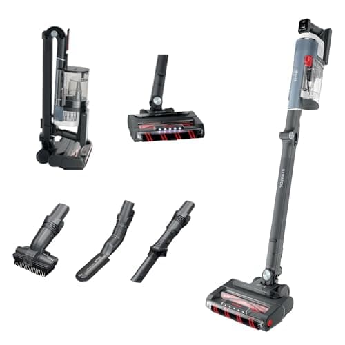 Shark Stratos Cordless Vacuum with Clean Sense IQ and DuoClean PowerFins, MultiFlex Wand, Includes Duster Crevice Tool & Anti-Allergen Brush, Up to 40 Minute Runtime (Renewed)