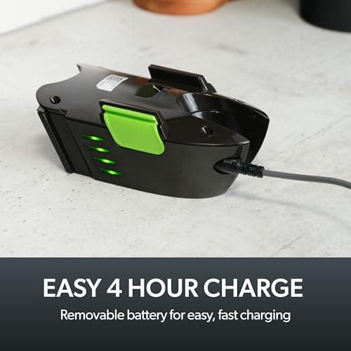 Gtech Multi MK2 Cordless Handheld Vacuum Cleaner with Powered Brush Bar - Mulitple Attachments - Perfect for Home, Stairs, Cars, and More - Rechargeable 22v Li-ion Battery - Lightweight (3.5 lbs.) 9