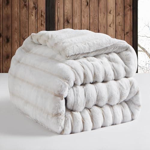 Byourbed Jelly Rolls Chunky Bunny - Coma Inducer® Oversized King Comforter - Powder Caramel 5