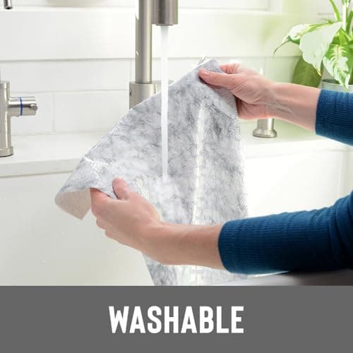 Con-Tact Brand Grip Prints Non-Adhesive Non-Slip Counter Top, Drawer/Shelf Liner, 12" x 20', Carrara Marble 5