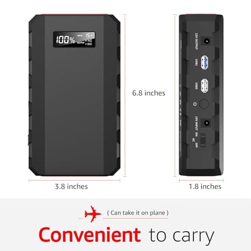 SinKeu 24000mAh Portable Power Bank with AC Outlet, 88.8Wh Portable Laptop Charger, Portable Power Station Outdoor Generators Portable for Home Backup Outdoor Emergency 6