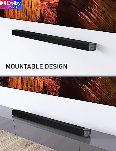 RAINEVERRY 5.1.2 Premium Dolby Atmos Soundbar with Wireless Subwoofer, Bluetooth 5.1, HDMI & Optical - Works with 4K & HD TVs 8