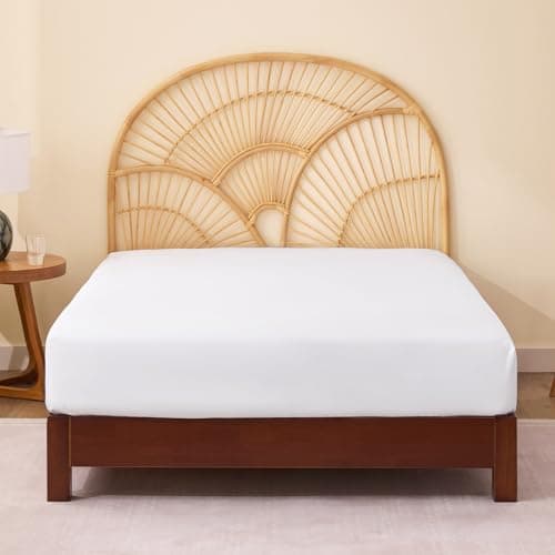 FreshCulture Fitted Sheet, Cooling Sheets Queen Size, Viscose Derived from, Durable, Ultra Soft and Breathable 7