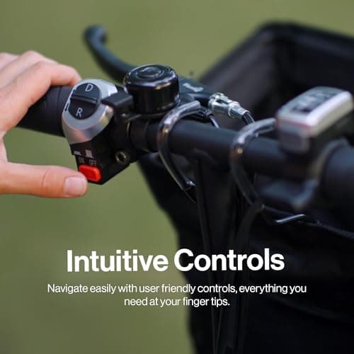 SuperHandy Passport Mobility Scooter for Adults - Foldable, 3 Wheel, Airline Travel Friendly - 6.5 Mile Range, 48V 2Ah Li-Ion Swappable Battery System (1 Li-Ion Battery) 7