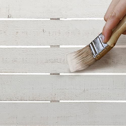 FirsTime & Co. White Farmhouse Shiplap Wall Clock, Large Vintage Decor for Living Room, Home Office, Round, Wood, Boho, 18 inches 7