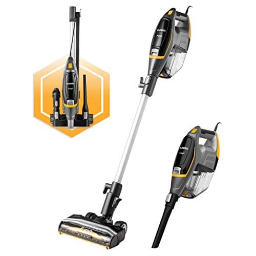 Eureka Flash Lightweight Stick Vacuum Cleaner, 15KPa Powerful Suction, 2 in 1 Corded Handheld Vac for Hard Floor and Carpet, Black 7