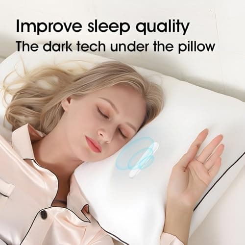 Micarto Bluetooth Under Pillow Speaker for Sleeping/Portable Sleep Bar with Bone Conduction Stereo Sound/Timer and Volume Control for Insomniacs/Sleep Aid 7