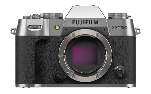 Fujifilm X-T50 Mirrorless Digital Camera Body - Silver