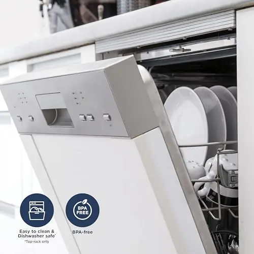 Ninja Professional Blender 1000W, Total Crushing Technology- Smoothies, Ice Crushing & Frozen Fruit, Full-Size Countertop Blender, 72-oz. Pitcher, Black & Grey, BL610 6