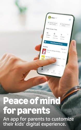 Amazon Echo Dot Kids (newest model) - Designed for kids, Designed for Alexa+, parental controls, Includes 1 Year of Amazon Kids+, Rainbow Swirl 7