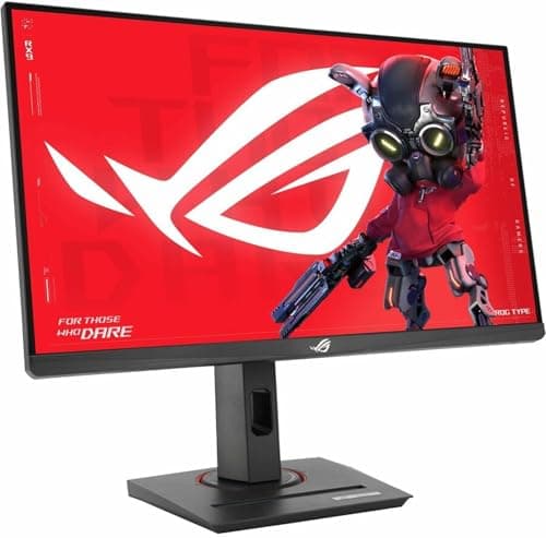ASUS ROG Strix 25” (24.5-inch viewable) 1080P HDR Esports Gaming Monitor (XG259QNG) ― Full HD, 380 Hz, Fast IPS, 0.3ms, Extreme Low Motion Blur, AI Technology, DisplayWidget, 3 yr Warranty