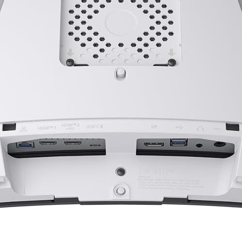 LG 34GX90SA-W 34-inch Ultragear WQHD (3440 x 1440) OLED Curved Gaming Monitor 240Hz, 1ms, NVIDIA G-Sync Compatible, AMD FreeSync Premium, VESA DisplayHDR True Black 400, webOS, USB Type-C, White 5