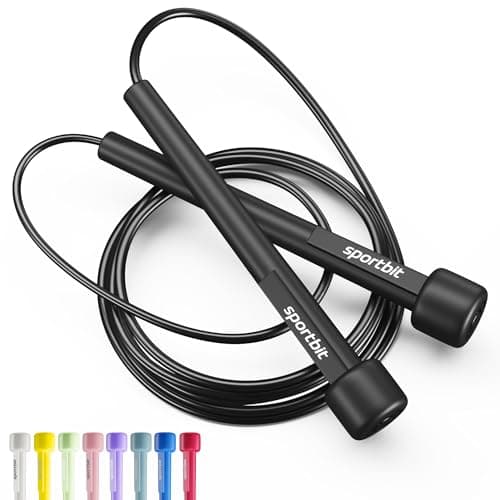 Adjustable Jump Rope for Fitness and Exercise – Skipping Rope for Cardio, Boxing, and Weight Loss – Speed Rope perfect for Men & Women