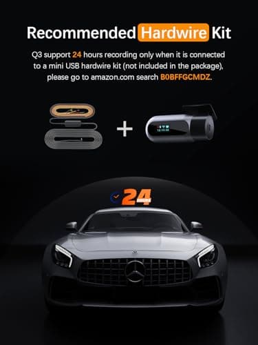 ARIFAYZ Dash Cam WiFi FHD 1080P Car Camera, Front Dash Camera for Cars, Mini Dashcams for Cars with Night Vision, 24 Hours Parking Mode, WDR, Loop Recording, G-Sensor, APP, Support 128GB Max 6