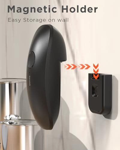 Canslab Ultrablde (Basic Version）_Rechargeable Electric Can Openers for Kitchen for Seniors with Arthritis- USB Battery Can Opener for Any Size Can - Smooth Edge, Handsfree, Wall Mountable Opener 5