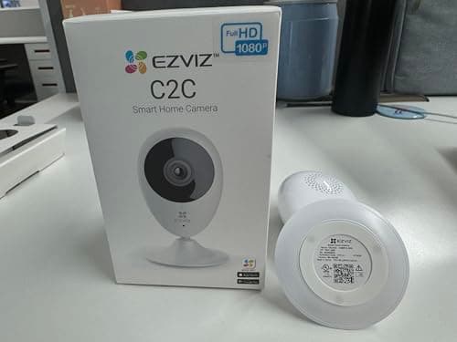 EZVIZ Indoor Security Camera 1080P, Motion Alert, Night Vision, Baby/Pet/Elder Monitoring, 2-Way Talk, Compatible with Alexa Google (C2C) 8