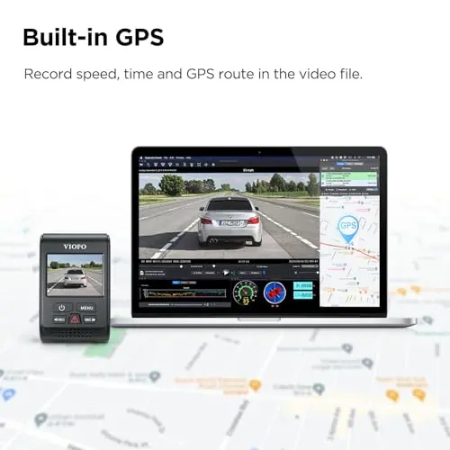 VIOFO A119 V3 2K Quad HD Dash Camera Bundle - 140 True HDR Wide Angle Display With Detachable CPL Filter for No Glare 6
