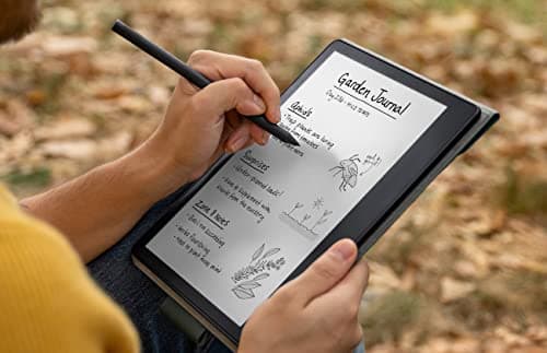 Amazon Kindle Scribe (32 GB) - 10.2” 300 ppi Paperwhite display, a Kindle and a notebook all in one, convert notes to text and share, includes Premium Pen 11
