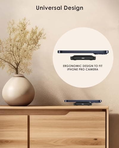 Mophie Universal Wireless Charge Pad - 15W Fast Charging for Qi-Enabled Devices, iPhone, Google Pixel, Samsung Galaxy - Desktop & Nightstand Essential 6