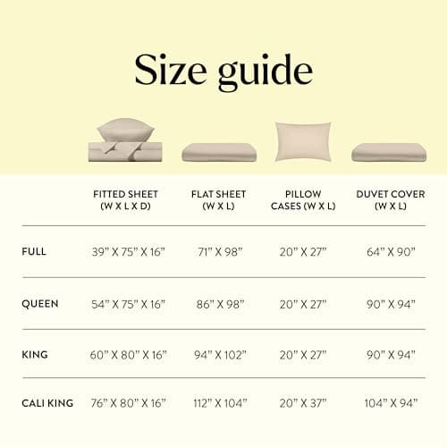 Miracle Made Soft, Breathable Cotton Pillowcase Set, 2-Piece – Silver-Treated, Cool-to-The-Touch Covers for a Fresher-Feeling Sleep Surface – Standard Size, Sand 5