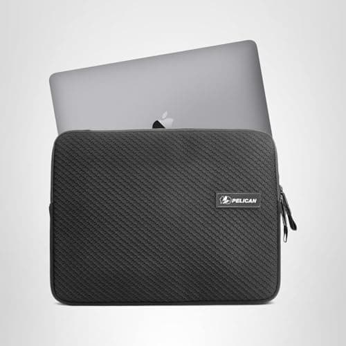 Pelican Traveler Laptop Case/Sleeve 14 Inch [Padded Exterior] [Compact Design] Weather Resistant and Heavy Duty Laptop Bag for All Laptops from 12 inches up to 14 inches - MacBook Pro/Air - Black 8