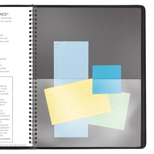 AT-A-GLANCE 2025 Appointment Book Planner, Weekly, 8-1/4" x 11", Large, Black (709500525) 7