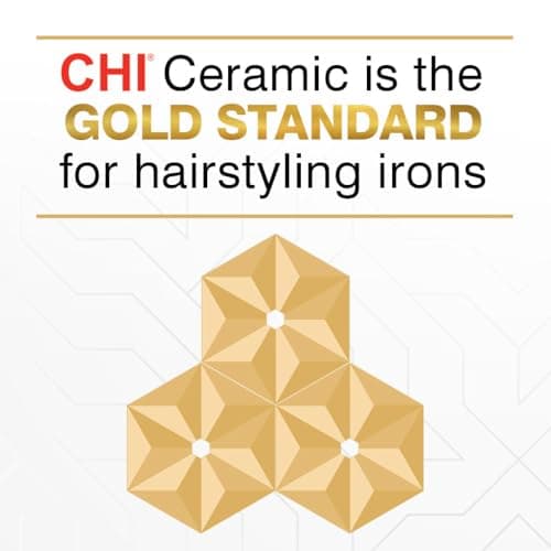 CHI Tourmaline Ceramic Curling Iron, Adjustable Temperature, Professional Tourmaline Hair Curler with Auto Shut-Off for Smooth, Frizz-Free Curls & Waves, 1″ Barrel 7