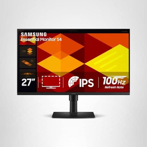 Samsung 27” (S40GD) Borderless Business Monitor with IPS Panel, 100Hz Refresh Rate, Eye Saver Mode, Ergonomic Design, Game Picture Mode, LS27D402GANXGO, 3 Yr Warranty 20