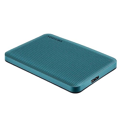 Toshiba Canvio Advance 1TB Portable External Hard Drive USB 3.0, Green - HDTCA10XG3AA, Backup 2.0 7