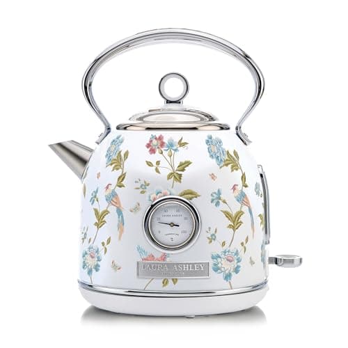 VQ - Laura Ashley 1.7L Dome Kettle - Elveden White