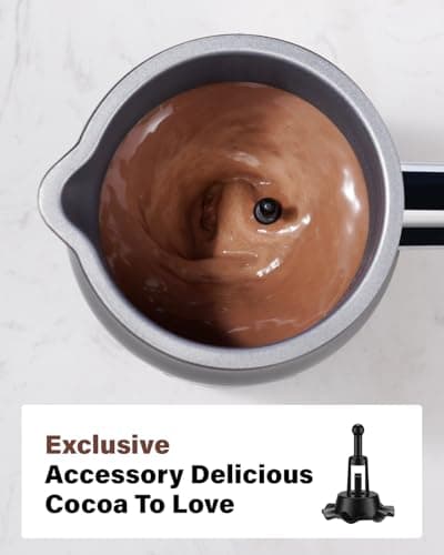 KIDISLE 4-in-1 Electric Milk Frother and Steamer, Milk Steamer with Auto Temperature Control, Warm & Cold Foam Maker, Fast Frother for Coffee, Latte, Hot Chocolate, Cappuccino, Macchiato, Black 6