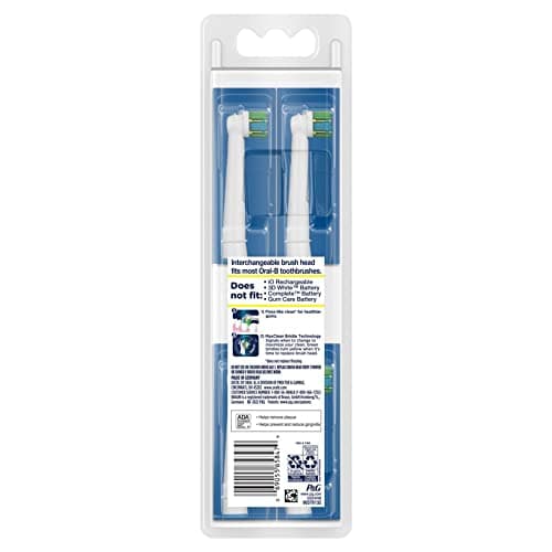 Oral-B Floss Action Replacement Brush Heads for an Oral-B Electric Toothbrush, Pack of 4 9