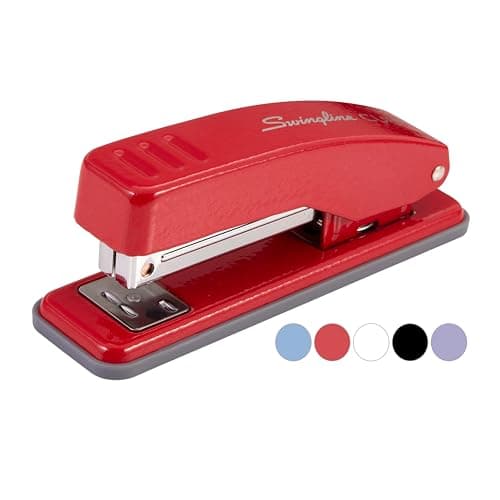 Swingline Stapler, Cub Compact Desktop Stapler, 20 Sheet Capacity, Metal, Rio Red (S701070) 8