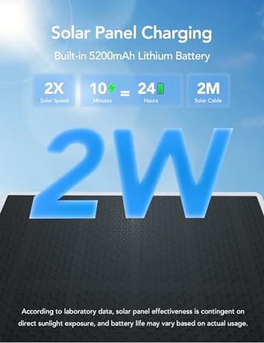 GNCC Solar Security Cameras Wireless Outdoor, 5G & 2.4GHz WiFi, 2K Outdoor Battery Camera, Color Night Vision, AI Detection, Spotlight Alarm, SD/Cloud Storage, Easy Install, Manually Adjust View 5