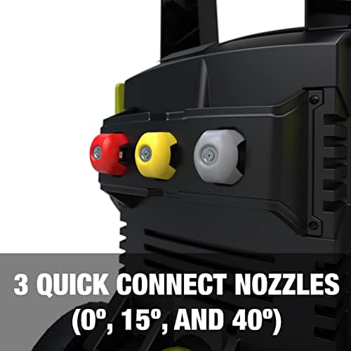 Sun Joe SPX2688-MAX Electric High Pressure Washer for Cleaning Your RV, Car, Patio, Fencing, Decking and More w/ Foam Cannon, Green 6