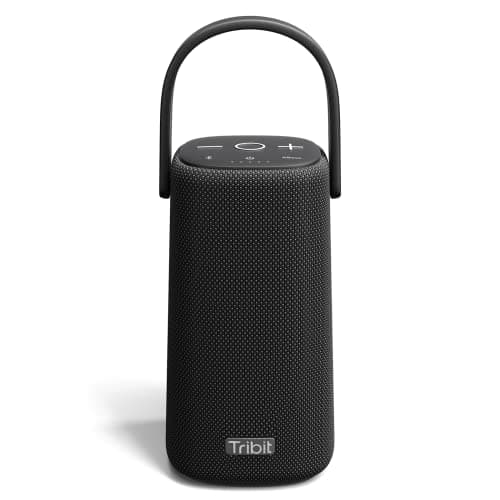 Tribit StormBox Pro Portable Bluetooth Speaker with High Fidelity 360 Sound, Bluetooth 5.3, 3 Drivers with 2 Passive Radiators, Built-in XBass, 24H Playtime, IP67 Waterproof for Outdoors