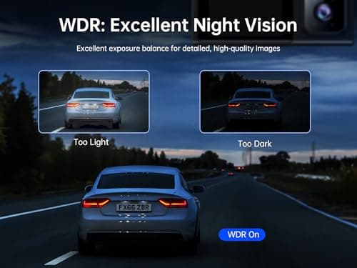 Pelsee 4K 3 Channel Dash Cam Front and Rear Inside, Dash Camera for Cars, 4K+1080P+1080P Dashcam with APP & WiFi, 64GB Card Included, Smart Driving System ADAS DMS, 24H Parking Mode,G-Sensor,256GB Max 9