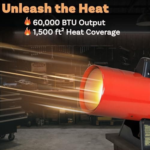 Sunnydaze 60,000 BTU Forced Air Propane Heater 3